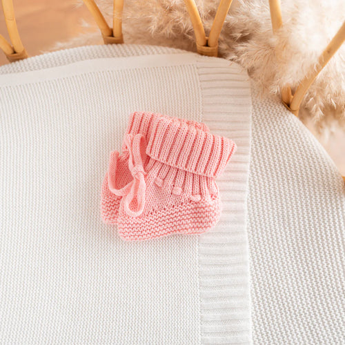 Chunky Knit Booties