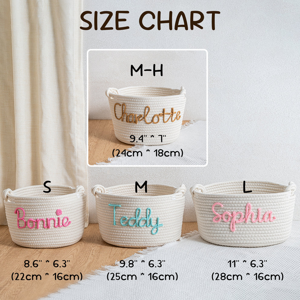 Custom Baby NameBaskets