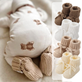 Baby knitted crawling socks