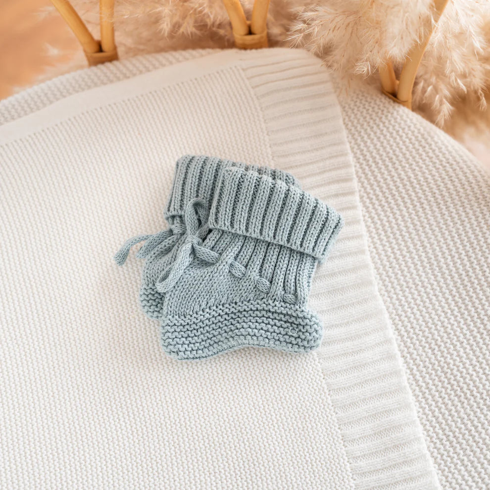 Chunky Knit Booties