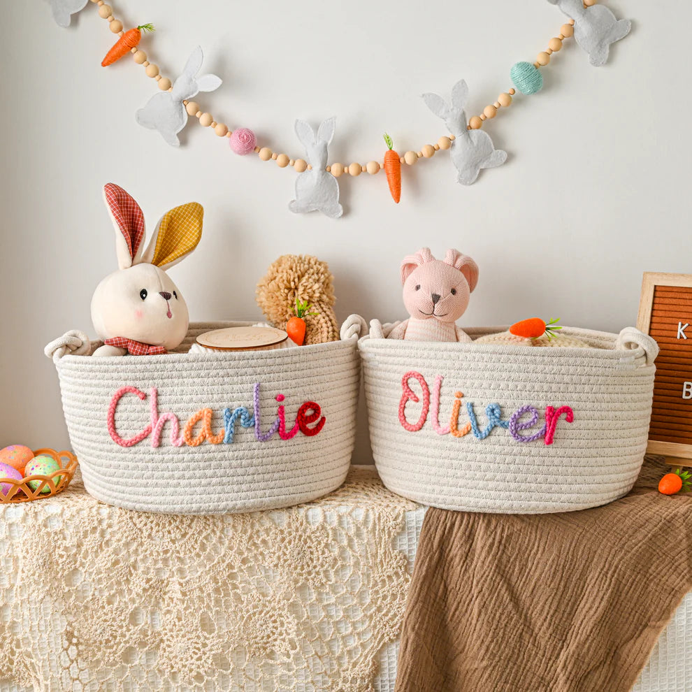 Custom Baby NameBaskets