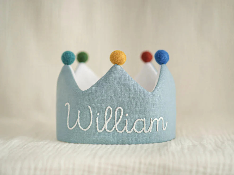 Hand knitted BirthdayCrown