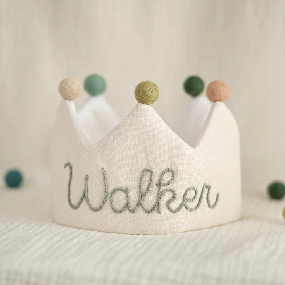 Hand knitted BirthdayCrown