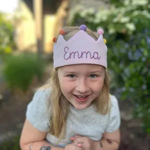 Hand knitted BirthdayCrown