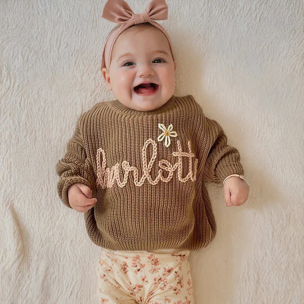 Hand-knitted custom sweaters