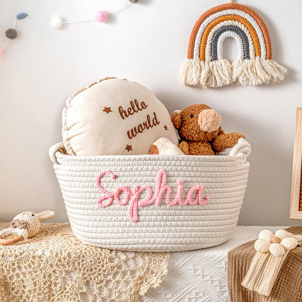 Custom Baby NameBaskets